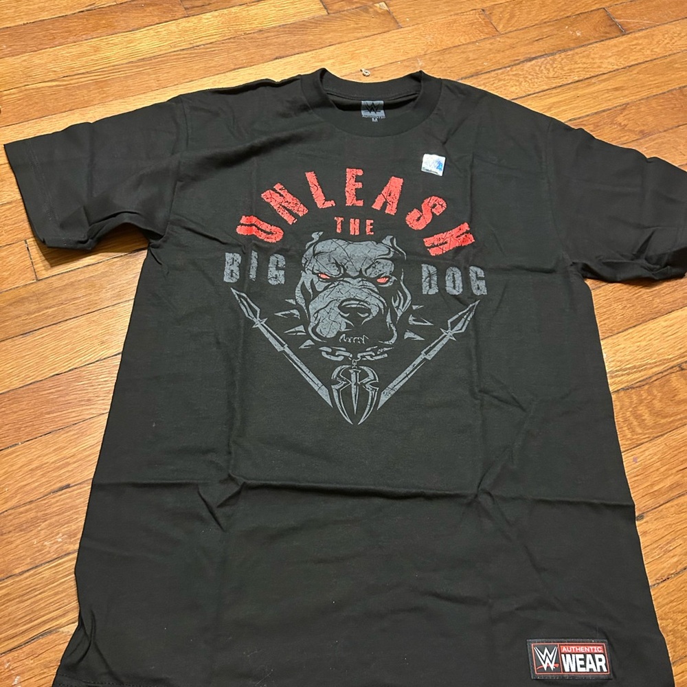 WWE Authentic Wear Black Tee